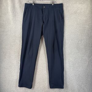 Lululemon Pants Mens 36x30 Navy Blue ABC Slim Fit Warpstreme Performance Chinos